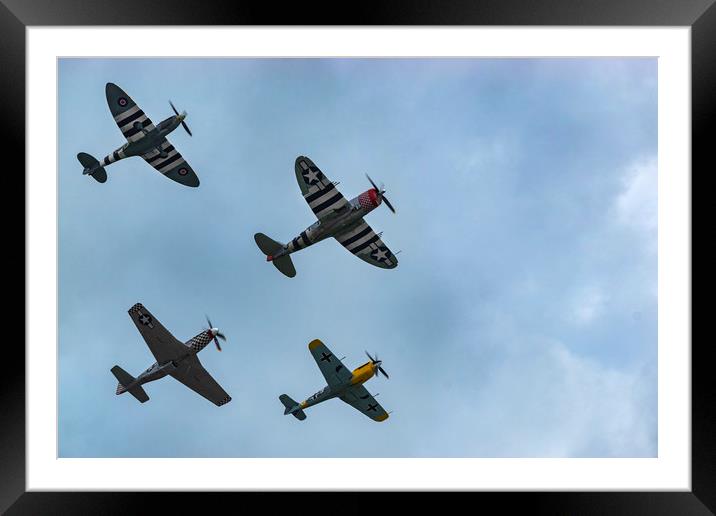 Ultimate Warbirds Framed Mounted Print by Charlotte Moon