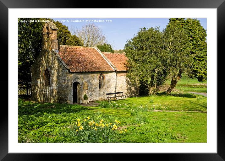  St James Church Fordon Framed Mounted Print by Richard Pinder