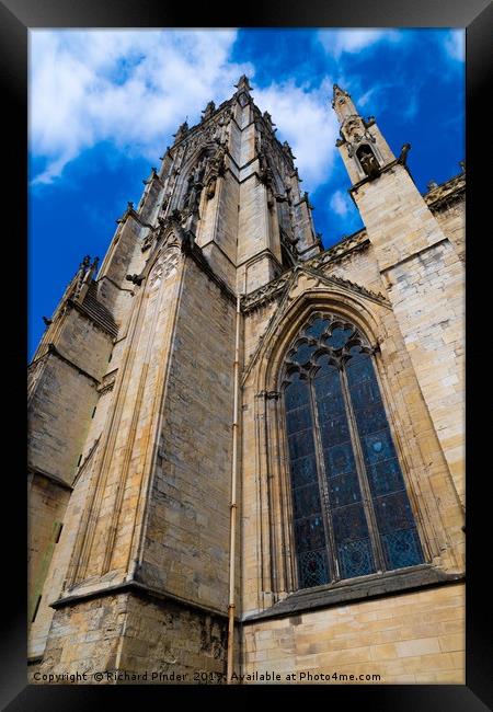 York Minster. Framed Print by Richard Pinder