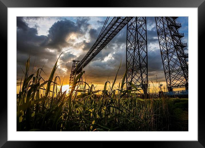 Through The Grass Framed Mounted Print by Dean Merry