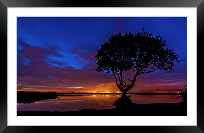 The Lonely Tree Framed Mounted Print by Dean Merry