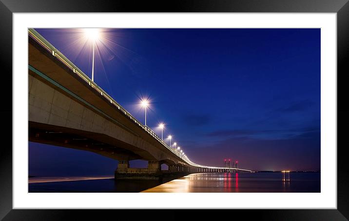  Second Severn Crossing  Framed Mounted Print by Dean Merry
