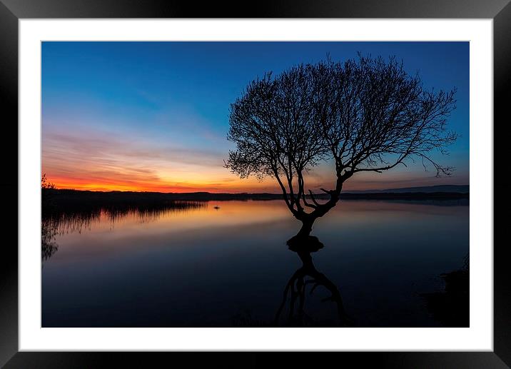  Solitude, Kenfig Pool Framed Mounted Print by Dean Merry