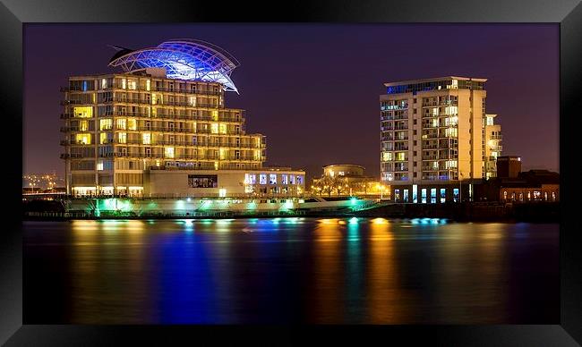  St Davids Hotel, Cardiff Bay Framed Print by Dean Merry
