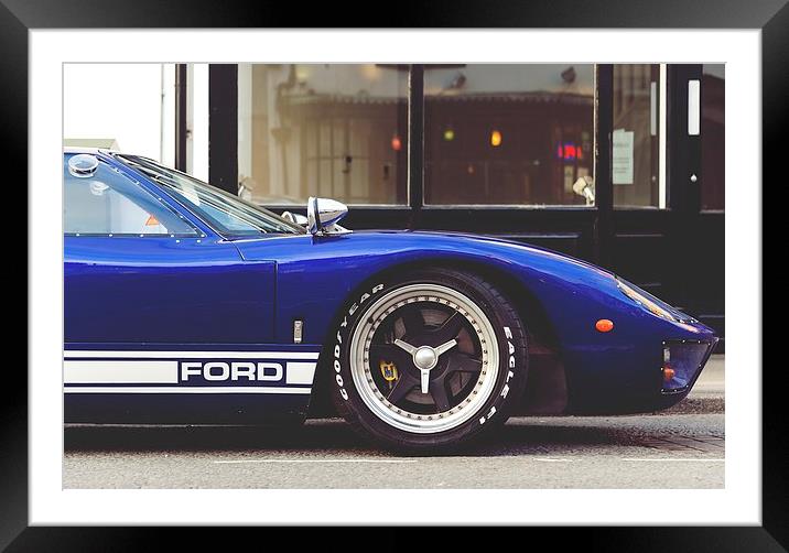  Ford GT40 Framed Mounted Print by Dean Merry