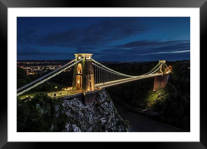 Buy Framed Mounted Prints of  Clifton Suspension Bridge, Bristol by Dean Merry