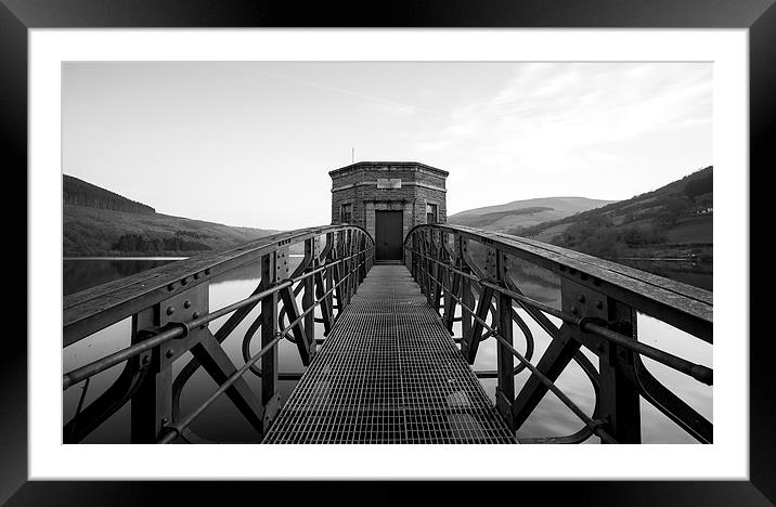  Pump house,  Talybont Framed Mounted Print by Dean Merry