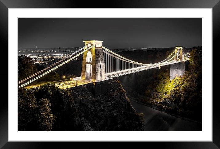  Clifton Suspension Bridge, Bristol  Framed Mounted Print by Dean Merry