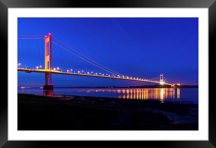   First Severn Crossing Framed Mounted Print by Dean Merry