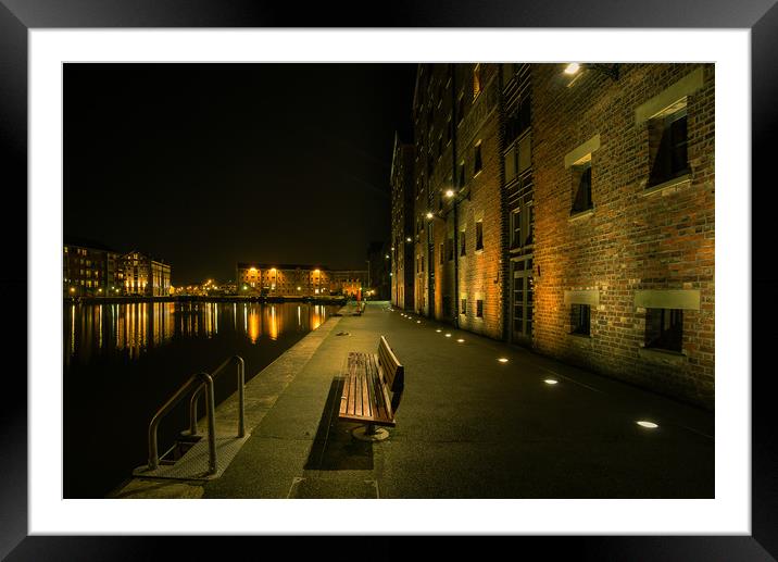 Gloucester Quays  Framed Mounted Print by Dean Merry