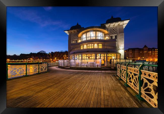 Penarth Pier Pavilion Framed Print by Dean Merry