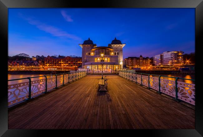  Penarth Pier Pavilion Framed Print by Dean Merry