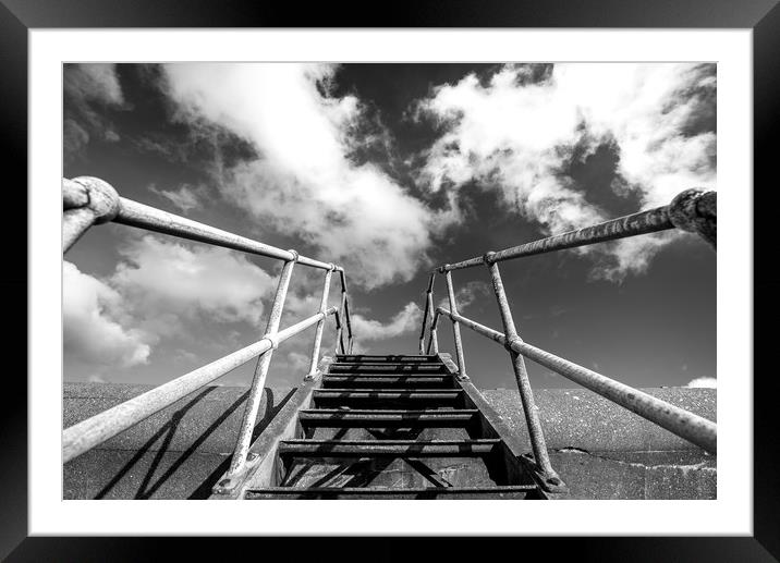 Stairway to heaven  Framed Mounted Print by Dean Merry