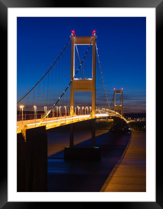 First Severn Crossing Framed Mounted Print by Dean Merry