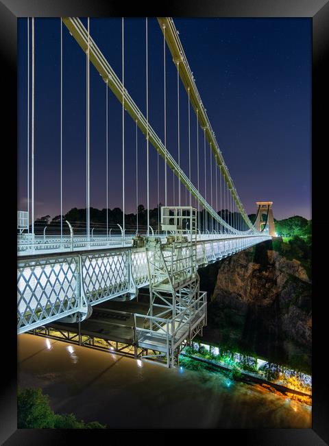 Clifton Suspension Bridge, Bristol Framed Print by Dean Merry