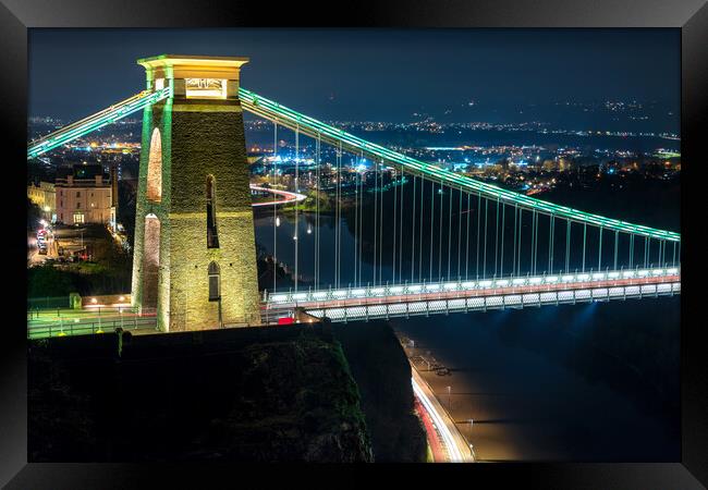 Clifton Suspension Bridge, Bristol Framed Print by Dean Merry