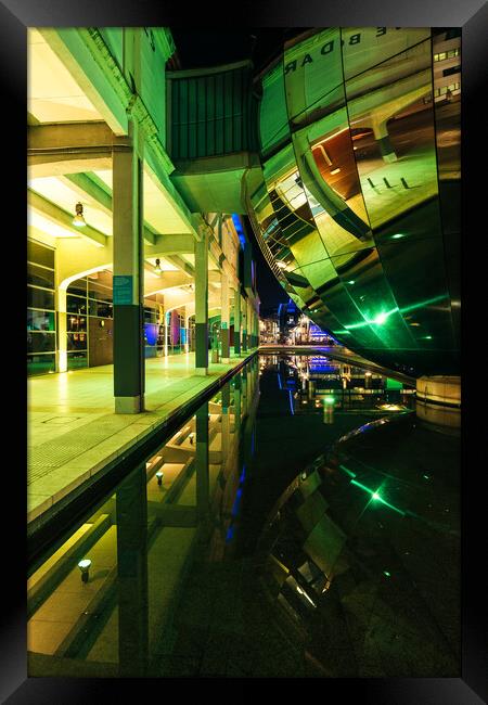 Millennium Square Reflections Framed Print by Dean Merry