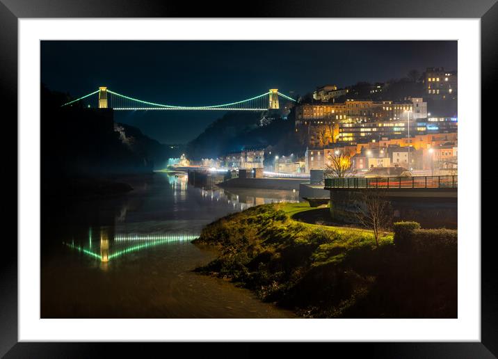 Clifton Suspension Bridge, Bristol Framed Mounted Print by Dean Merry