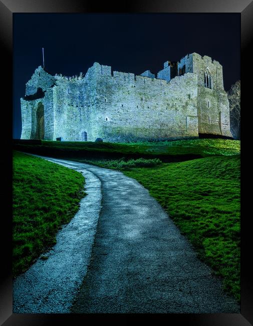 Oystermouth Castle Framed Print by Dean Merry