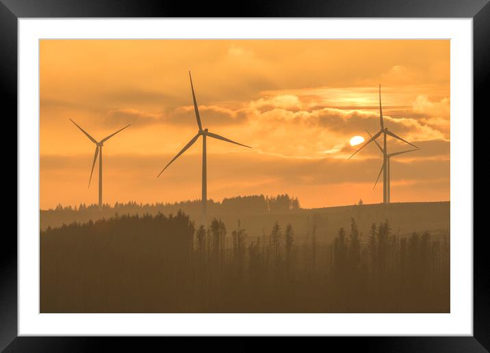 Green energy  Framed Mounted Print by Dean Merry