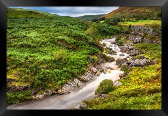 Claerwen Elan Valley Framed Print by Dean Merry