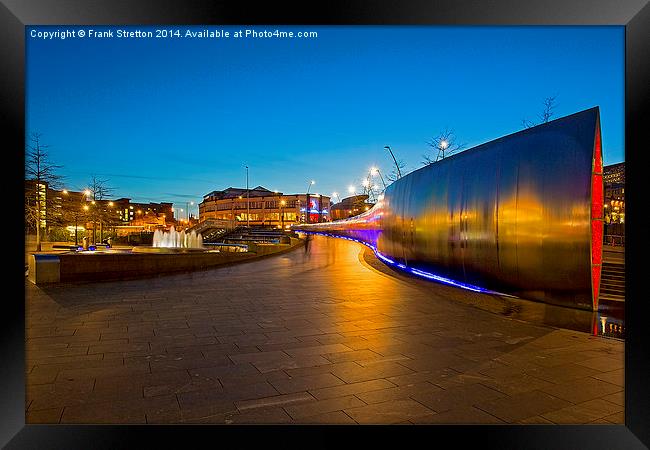 The Cutting Edge, Sheffield Framed Print by Frank Stretton