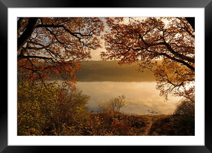 Sunrise over Loch Awe Framed Mounted Print by Michael Hopes