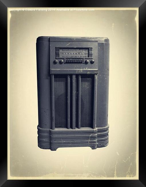 Old School iPod Framed Print by Edward Fielding