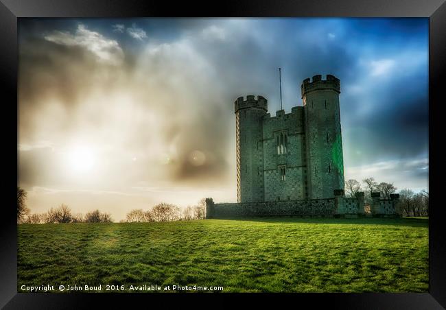 Hiorne's Tower Arundel West Sussex UK Framed Print by John Boud