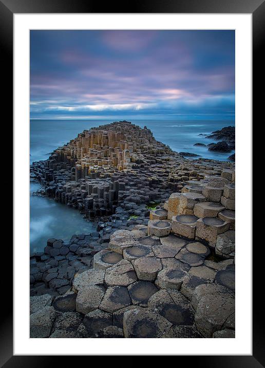  Giant's Causeway II Framed Mounted Print by Brian Jannsen