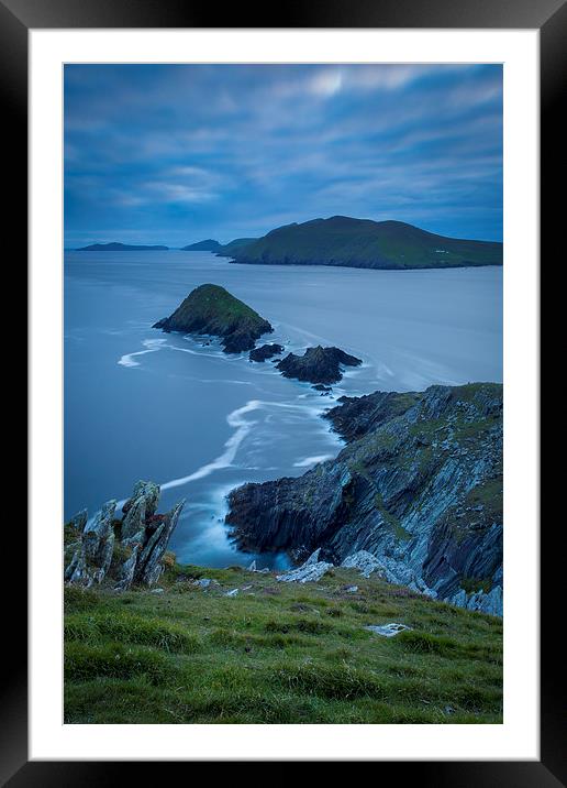 Dingle Peninsula Night  Framed Mounted Print by Brian Jannsen