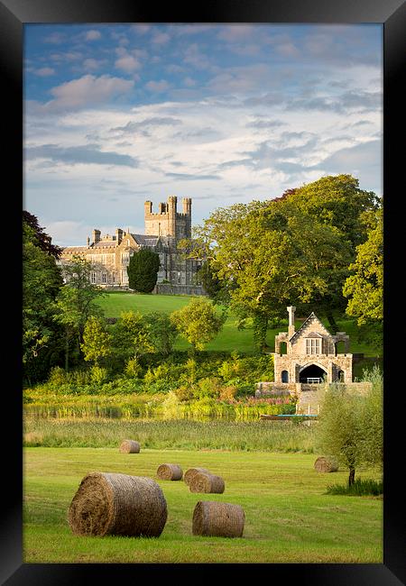  Crom Castle Ireland Framed Print by Brian Jannsen