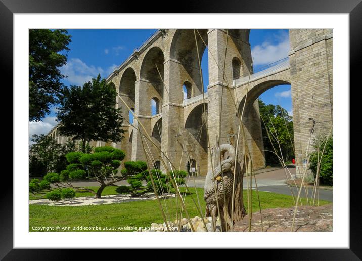 Viaduc of Chaumont Framed Mounted Print by Ann Biddlecombe