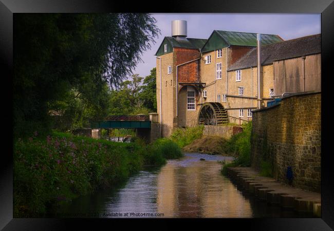 Working brewery in Bridport Dorset  Framed Print by Ann Biddlecombe