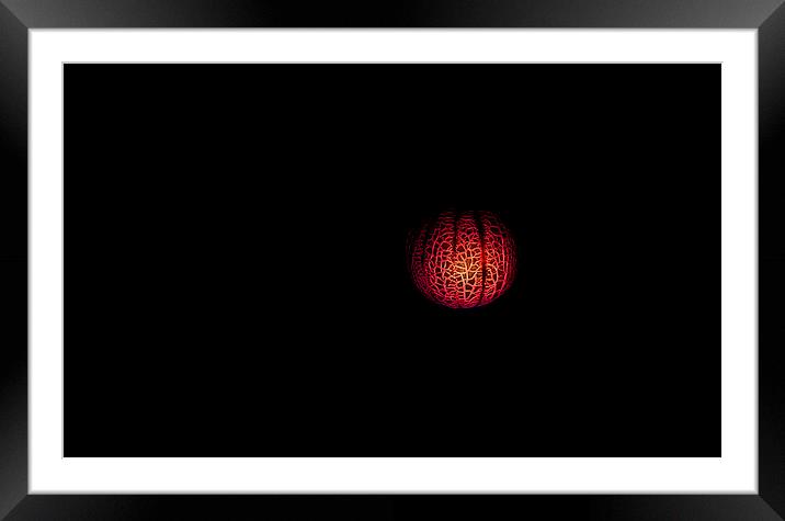 Red Melon Flypast Framed Mounted Print by Steven Garratt