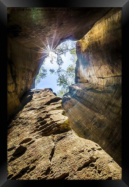 The Amphitheatre Framed Print by Peta Thames