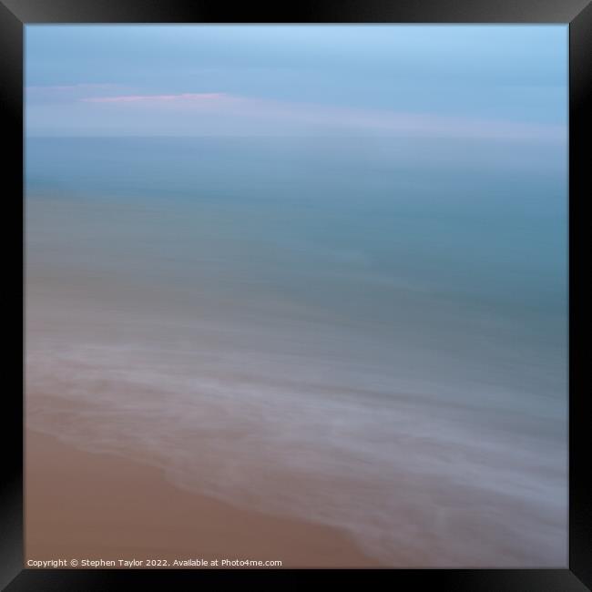 Coastal Impressions Framed Print by Stephen Taylor