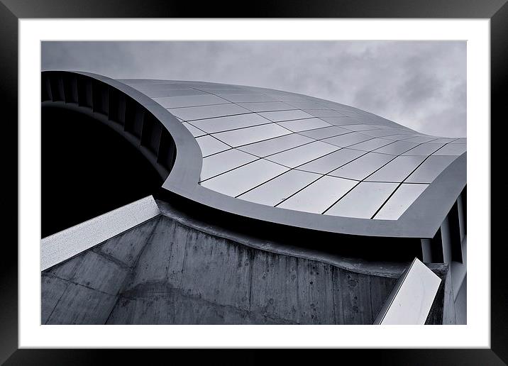 The Sage Roof Gateshead Framed Mounted Print by Stephen Taylor