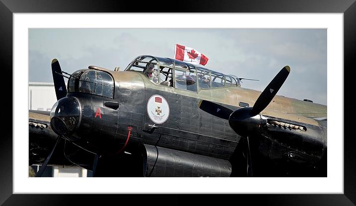  Canadian Lancaster Framed Mounted Print by Stephen Taylor