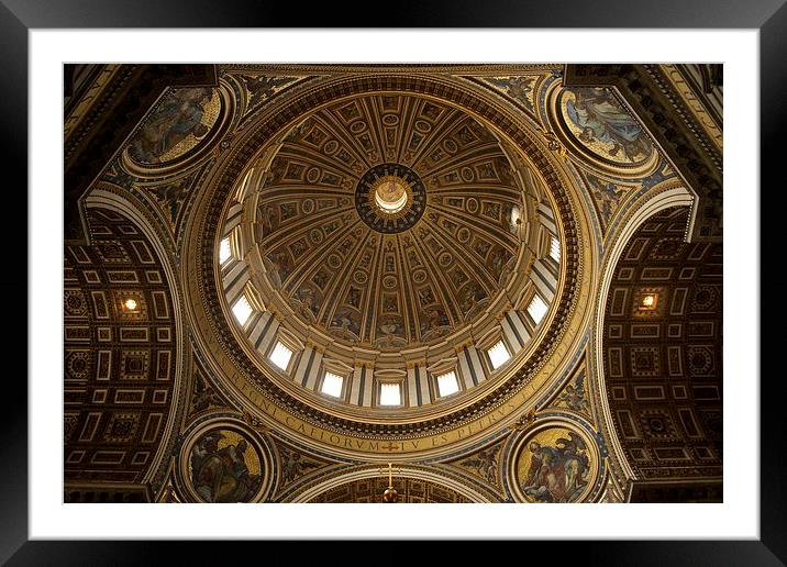 St. Peter's Basilica Framed Mounted Print by Stephen Taylor