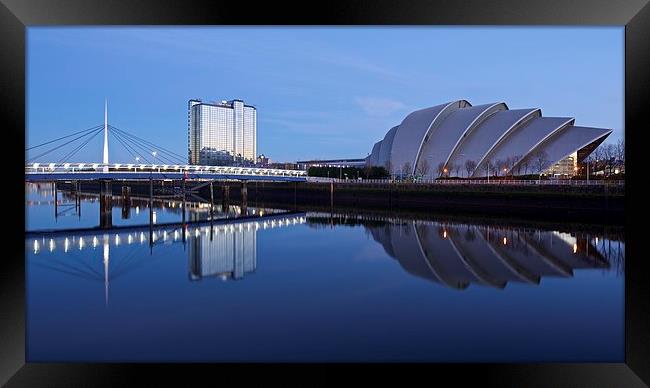 Glasgow Riverside Framed Print by Stephen Taylor