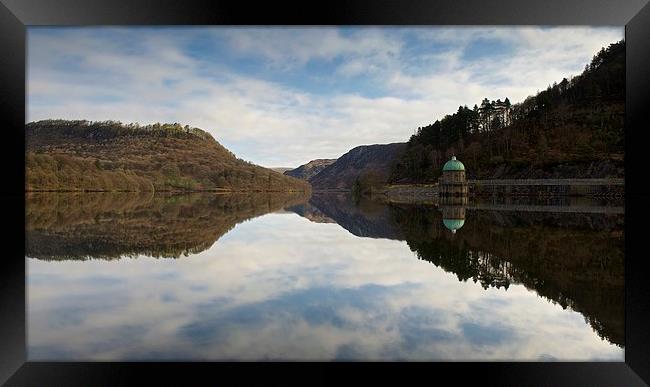  Reflections in the Elan Valley Framed Print by Stephen Taylor