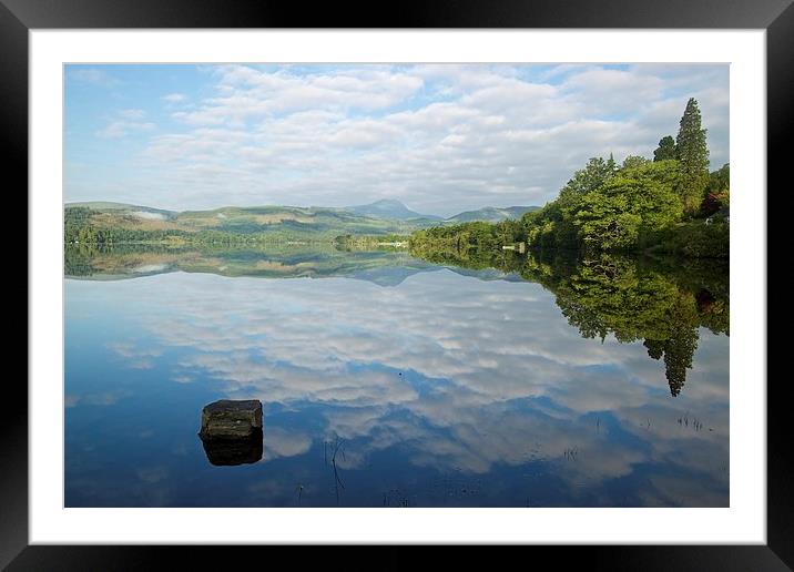  The trossachs in summer Framed Mounted Print by Stephen Taylor