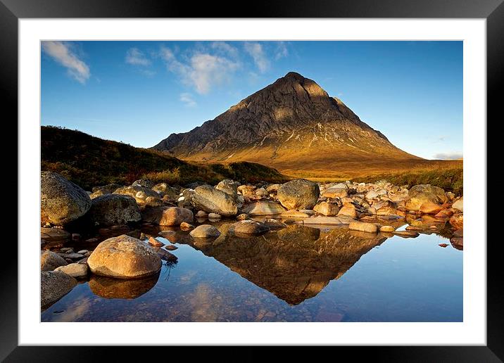  Stob Dearg Framed Mounted Print by Stephen Taylor