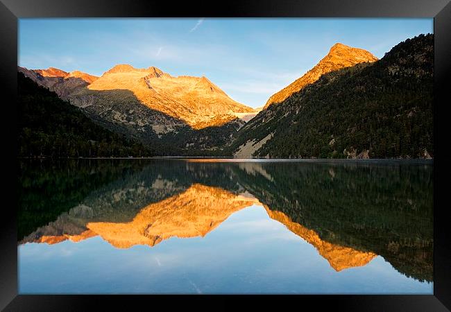 Lac D'Oredon Framed Print by Stephen Taylor