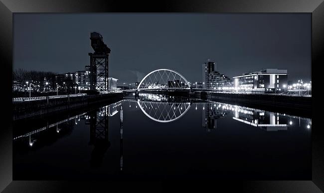 Glasgow Riverside Framed Print by Stephen Taylor