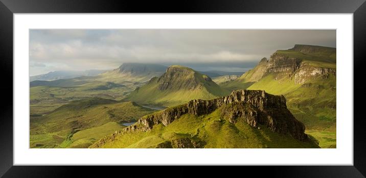 Sunrise on the Quiraing Framed Mounted Print by Stephen Taylor