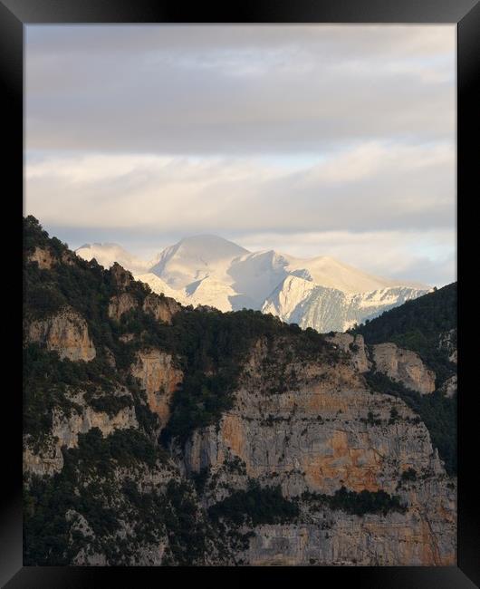 Evening Light in the Chistau Valley Framed Print by Stephen Taylor