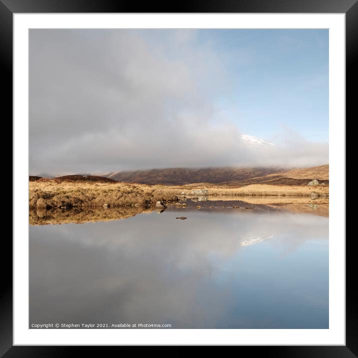 Outdoor waterside Framed Mounted Print by Stephen Taylor