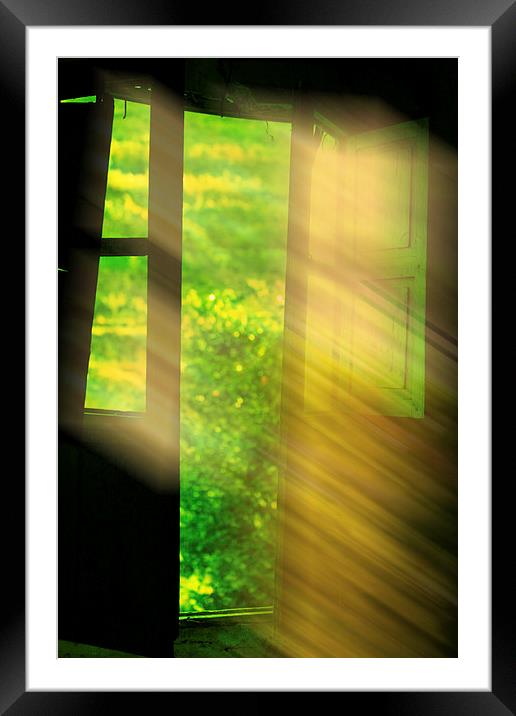  window of dreams Framed Mounted Print by Jose Luis Mendez Fernandez